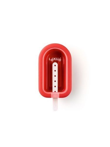 Foremka do lodów na patyku STACKABLE Lekue czerwona na Arena.pl