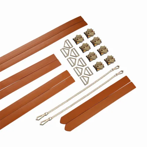 lockink zestaw akcesoriow do praktyk z opaską brązowy powiększony na Arena.pl