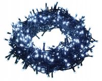 LAMPKI CHOINKOWE 500 LED ZEWNĘTRZNE BIAŁE CE