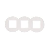 Efapel Quadro45 ramka 3-krotna biały 43930 TBR