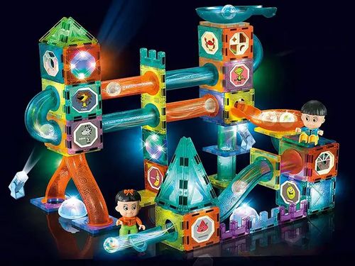 DLA DZIECI KLOCKI MAGNETYCZNE W PUDEŁKU na Arena.pl