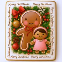 CIASTKO LUKROWANE MAMIK I MAMCIA ROZ.L PROSTO RĘCZNIE ROBIONE