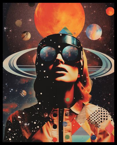 Plakat 40x50cm Kosmiczne Wizje na Arena.pl