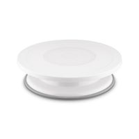 PATERA NA CIASTO TORT OBROTOWA 27,5 CM X 6,5 CM BIAŁA