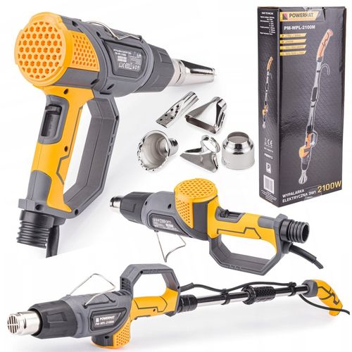 WYPALARKA ELEKTRYCZNA OPALARKA 3W1 ZESTAW 5 DYSZ 3 BIEGOWA REGULACJA na Arena.pl