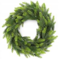 Wianek Świąteczny Na Drzwi Wieniec 45cm Premium