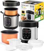 Wielofunkcyjny Ryżowar do ryżu warzyw Sencor 600ml 350W + Akcesoria