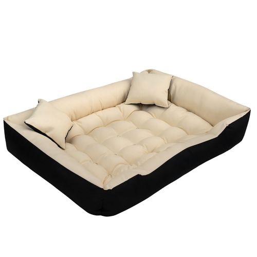 legowisko dla psa kojec ecco 55x45 cm wodoodporne beżowe na Arena.pl