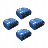 Shelly 1 Gen3 Przekaźnik WiFi BLU 16A AC/DC 12/24-240V Zestaw 4