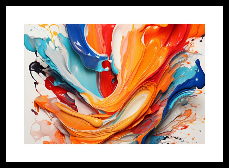 Plakat 30x20cm Taneczne Fale zdjęcie 3