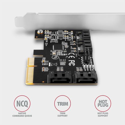 AXAGON PCIe Controller 4x SATA 6G | PCES-SA4X4 na Arena.pl