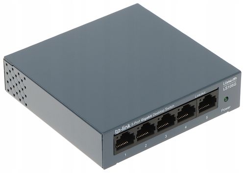 Switch TP-Link 5p LS105G Metal (5x10/100/1000Mbit) na Arena.pl