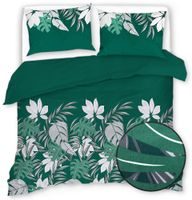 Pościel Satynowa 160X200 Monstera 20524