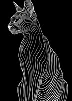 Plakat 50x70cm Minimalny Kontur