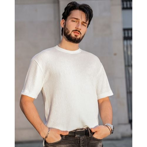 skórzany pasek męski w czarnym kolorze - peterson 85 na Arena.pl