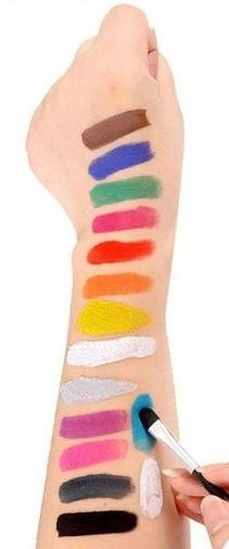 ZESTAW FARB DO MALOWANIA TWARZY CIAŁA BUZI DLA DZIECI zdjęcie 5