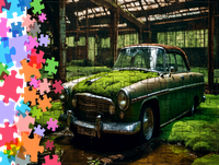 Puzzle tradycyjne Samochody