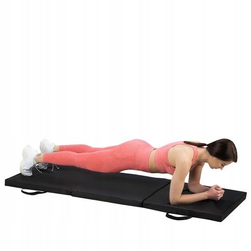 MGS02 BLACK MATERAC GIMNASTYCZNY SKŁADANY 1800x600MM HMS PREMIUM na Arena.pl