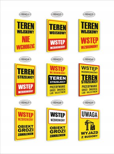 Tabliczka znak informacyjny dibond 30x20 uwaga kleszcze i żmije na Arena.pl