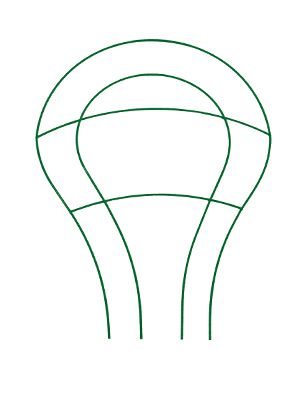 Podpora doniczkowa [2186] x 3 szt., ELGarden zdjęcie 1