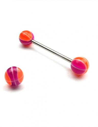 Męski piercing kolczyk do języka Estilo Sabroso Es01374 na Arena.pl