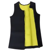 Koszulka neoprenowa rozmiar XL fitness męska odchudzająca na suwak