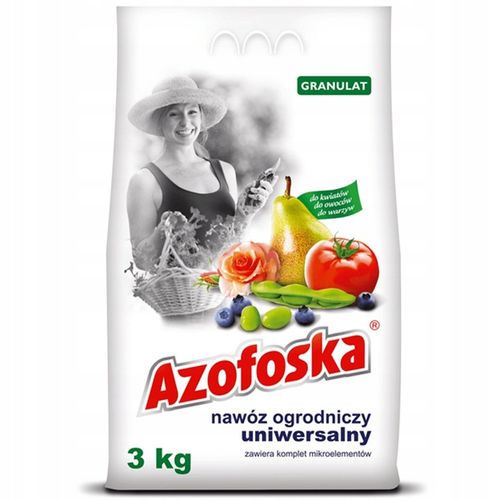 Nawóz uniwersalny do ogrodu 3kg AZOFOSKA granulowany OBFITE PLONY na Arena.pl