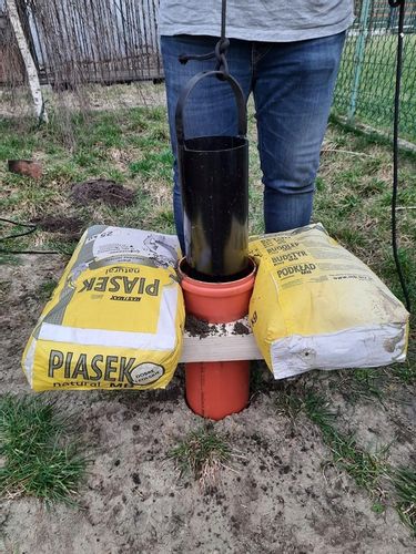 Dyby drewniane 160 mm + szlamówka 133 mm do studni na Arena.pl