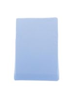 Prześcieradło jersey bez gumki 160x200 niebieskie