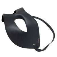 czarna maska wysokiej jakości dorcel mask. bdsm. rewelacyjna