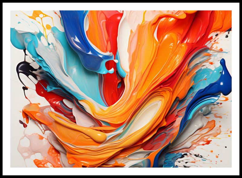 Plakat 84x59,5cm Taneczne Fale zdjęcie 3
