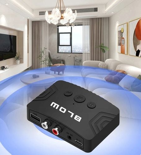 TRANSMITER ODBIORNIK BLUETOOTH 5.3 AUX MINIJACK 3,5mm USB-C 2xRCA na Arena.pl