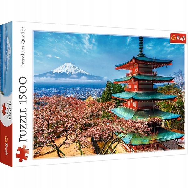 PUZZLE 1500EL GÓRA FUDŻI TREFL zdjęcie 1