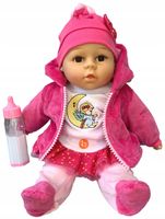 LALKA BOBAS BABY Dziewczynka BORN Mówi i Śpiewa po polsku