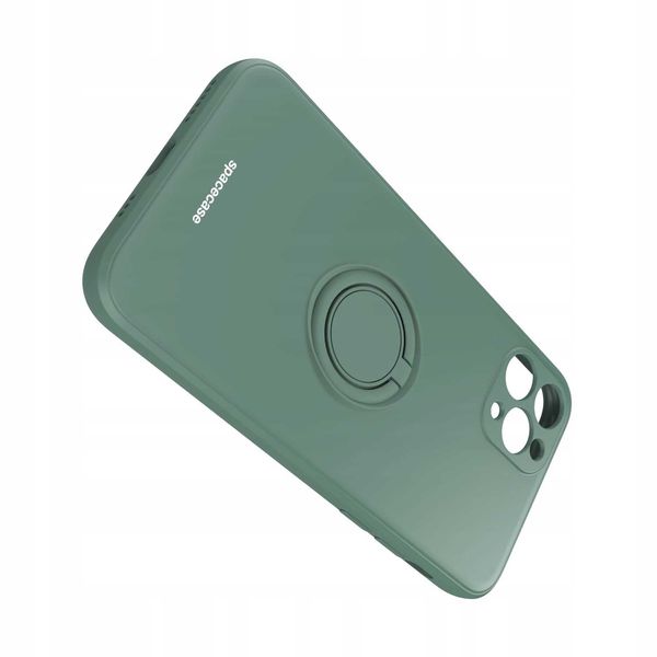 Spacecase Silicone Ring Iphone 11 Pro Dark Green zdjęcie 6