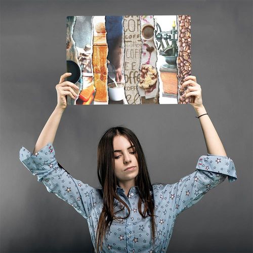 Obraz na metalu, Kawa 40x30 na Arena.pl