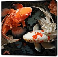 Obraz 100x100cm Harmonijny Taniec