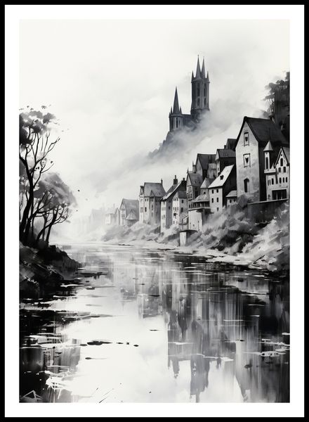 Plakat 59,4x84,1cm Mglisty Refleks zdjęcie 3