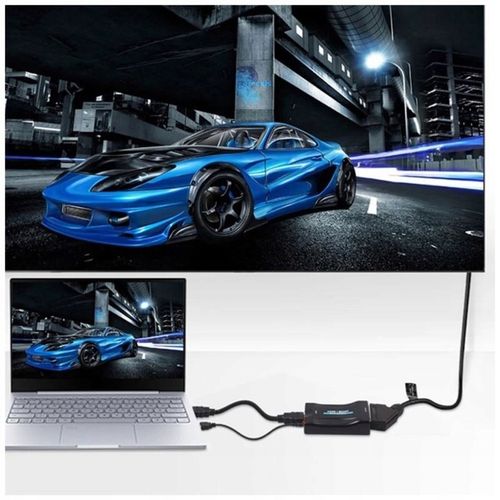 Adapter Eurozłącze na Hdmi Konwerter Scart Przejściówka AV EURO FULL na Arena.pl