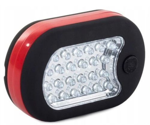 LATARKA LED 27 WARSZTATOWA MAGNES HACZYK 3XAAA na Arena.pl