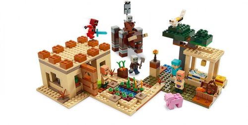 Klocki Minecraft Najazd złosadników na Arena.pl