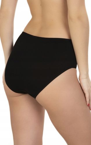 LAMA 400MD figi damskie majtki bawełniane z WYSOKIM STANEM 2-PAK - L na Arena.pl