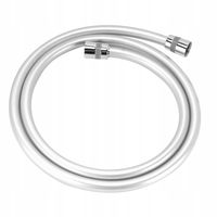 WĄŻ PRYSZNICOWY Z PCV SREBRNY DEANTE 150 cm SYSTEM ANTY-TWIST NDA351W