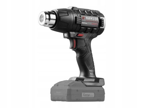 OPALARKA AKUMULATOROWA PARKSIDE PPHLGA A2 20V ZESTAW 3 DYSZE + WALIZKA na Arena.pl