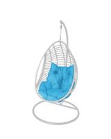 KOKON FOTEL WISZĄCY BIAŁY BELLISSIMO TECHNORATTAN