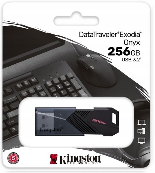 Kingston Pendrive Data Traveler Onyx 256 GB USB3.2 zdjęcie 1