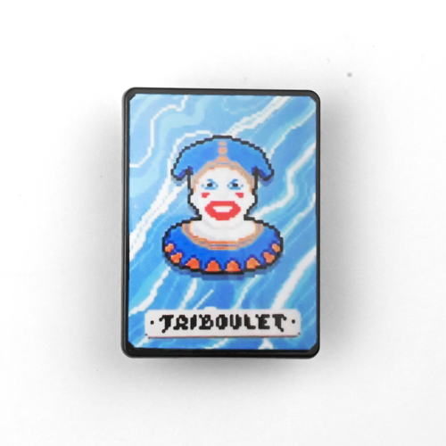 Triboulet | 4 cm | Metal | Przypinka | Balatro na Arena.pl