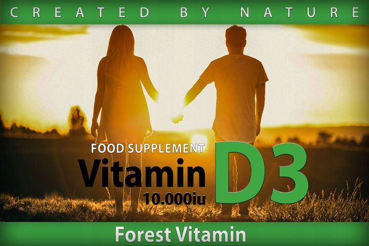 FOREST WITAMINA D3 10000iu 250 KAPS MOCNA ZDROWIE zdjęcie 2