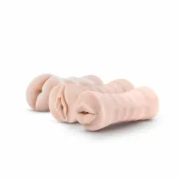 blush m for men zestaw 3 rękawow intymnych z wibracją, samonawilżające