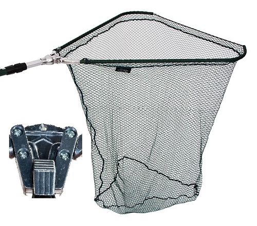 Podbierak Wędkarski na ryby 2,7 m metal 80x80 cm na Arena.pl